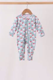 Sage Santa Claus Bamboo Romper