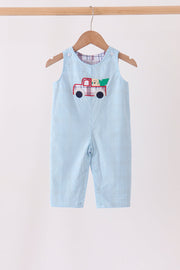 Blue Plaid Deer Reversible Jonjon