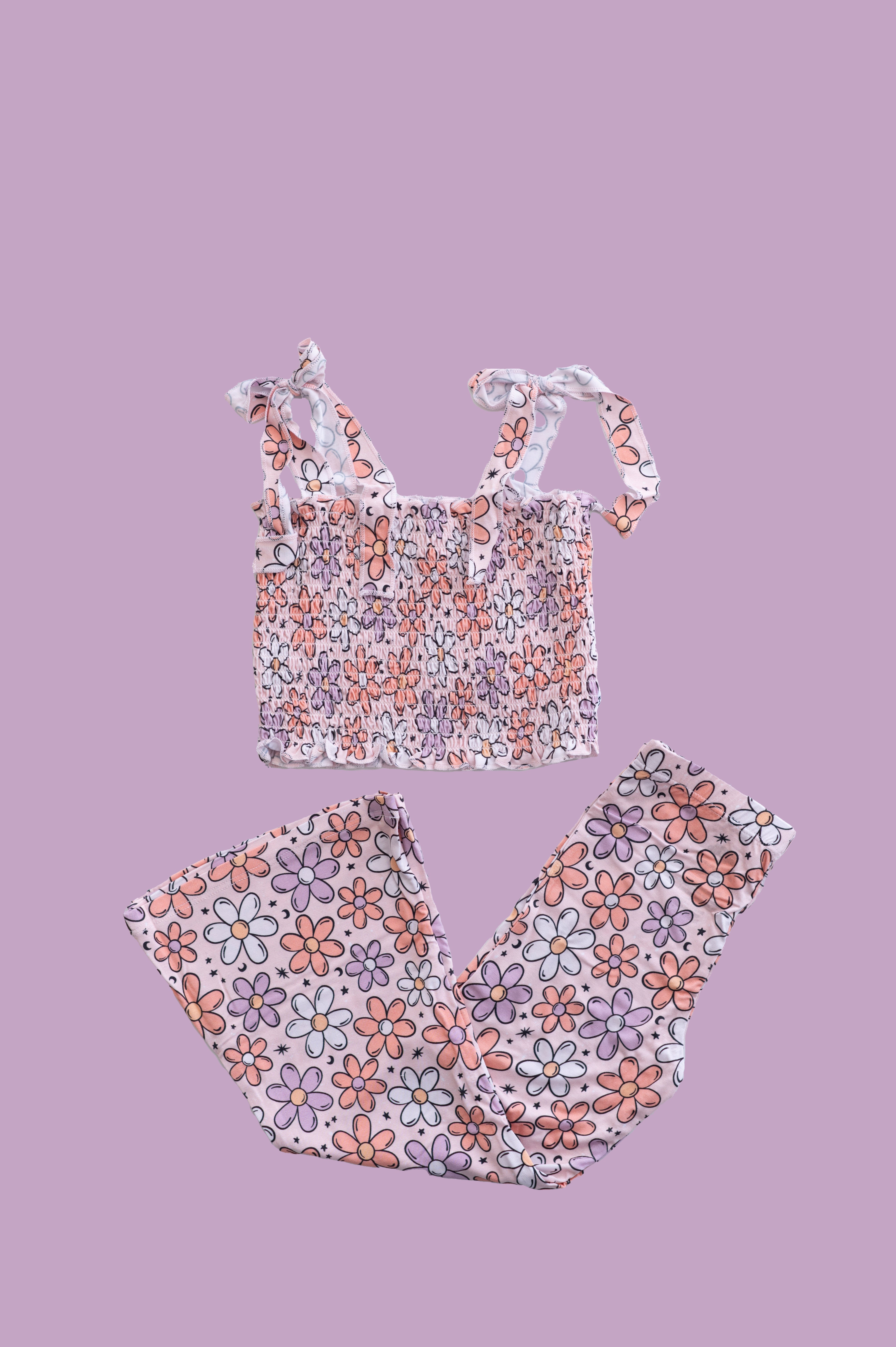 Exclusive Full Bloom Dream Smocked Flare Set