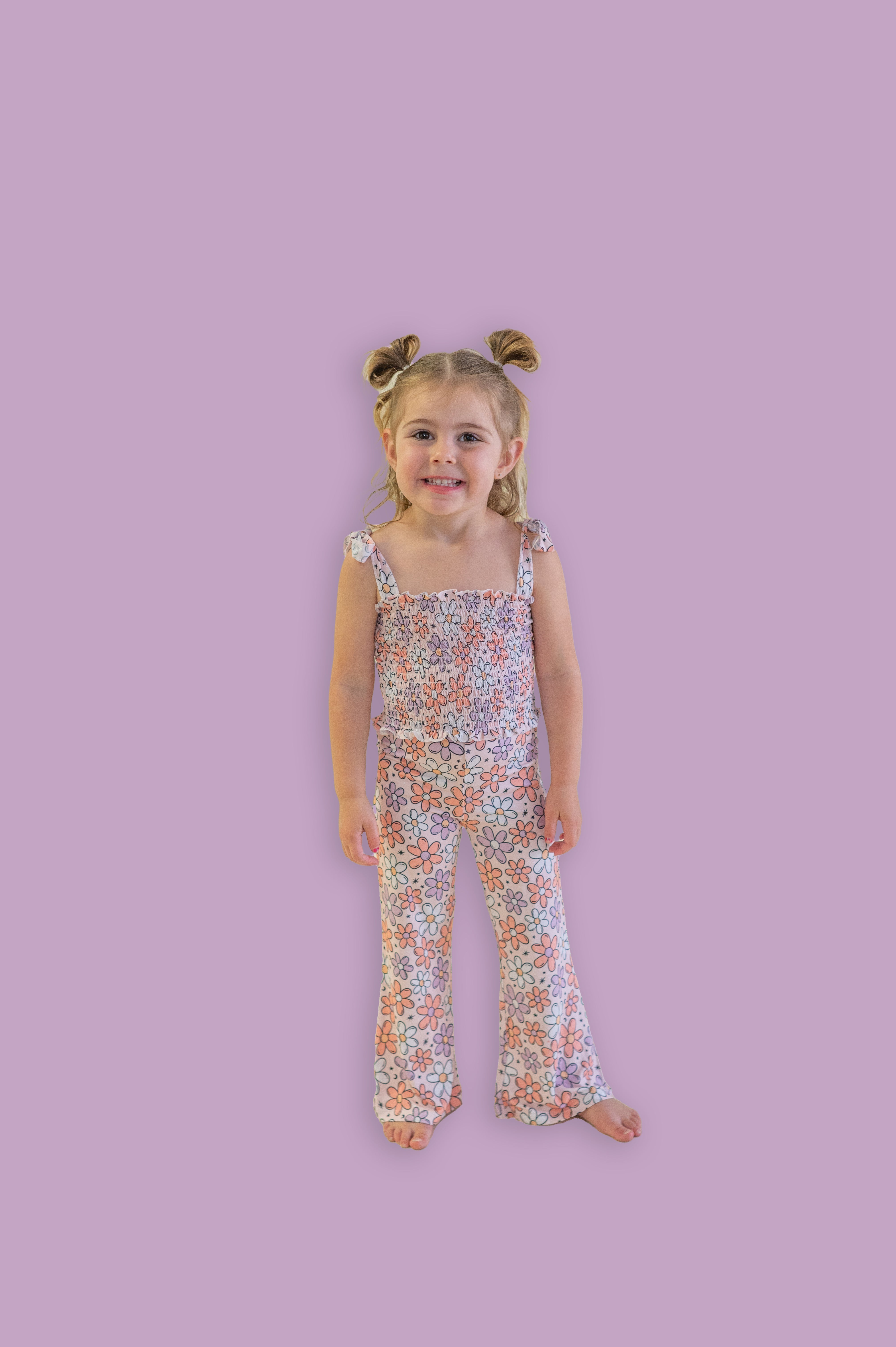Exclusive Full Bloom Dream Smocked Flare Set