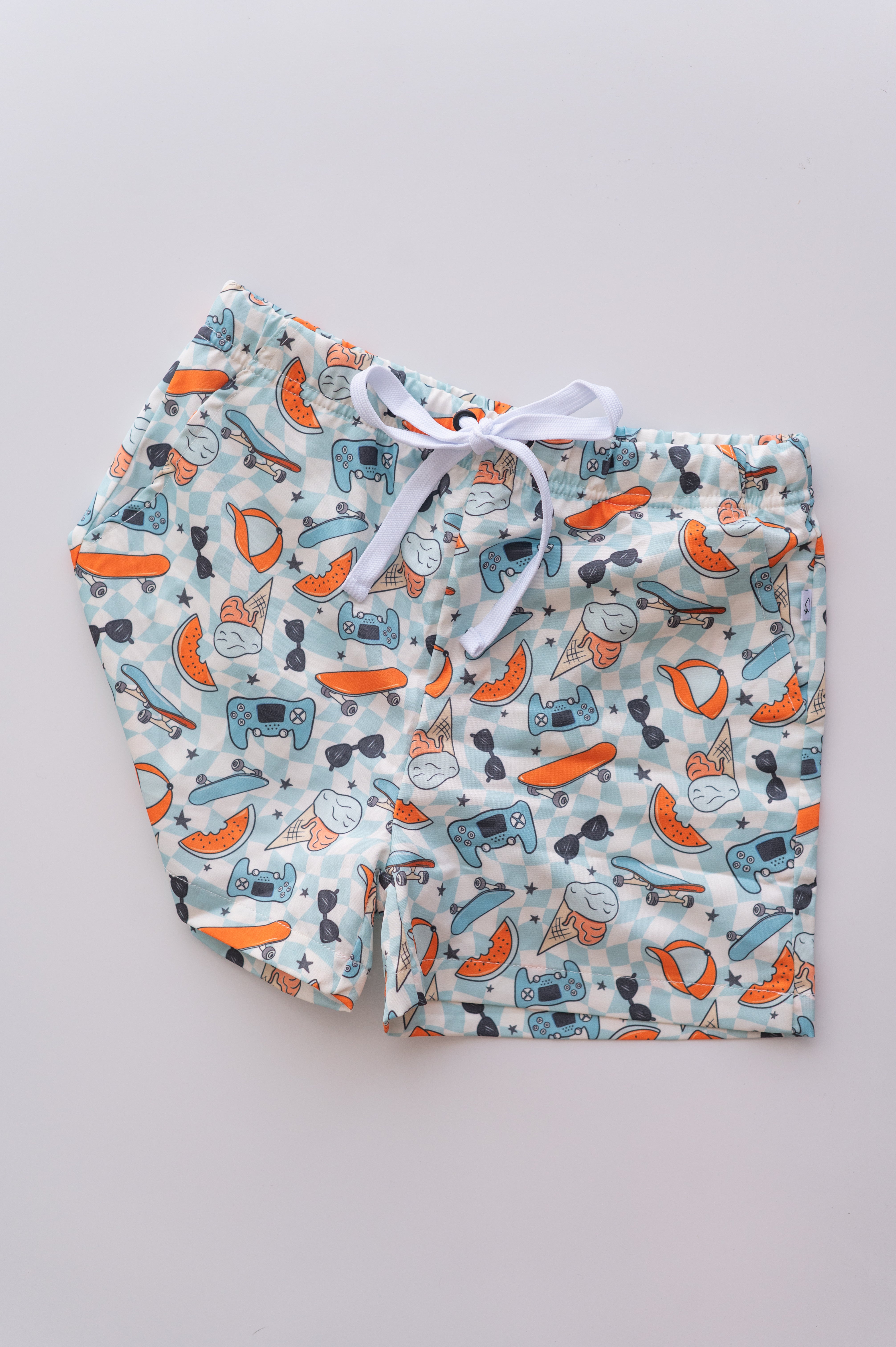 Waves + Shades Dream Swim Trunks