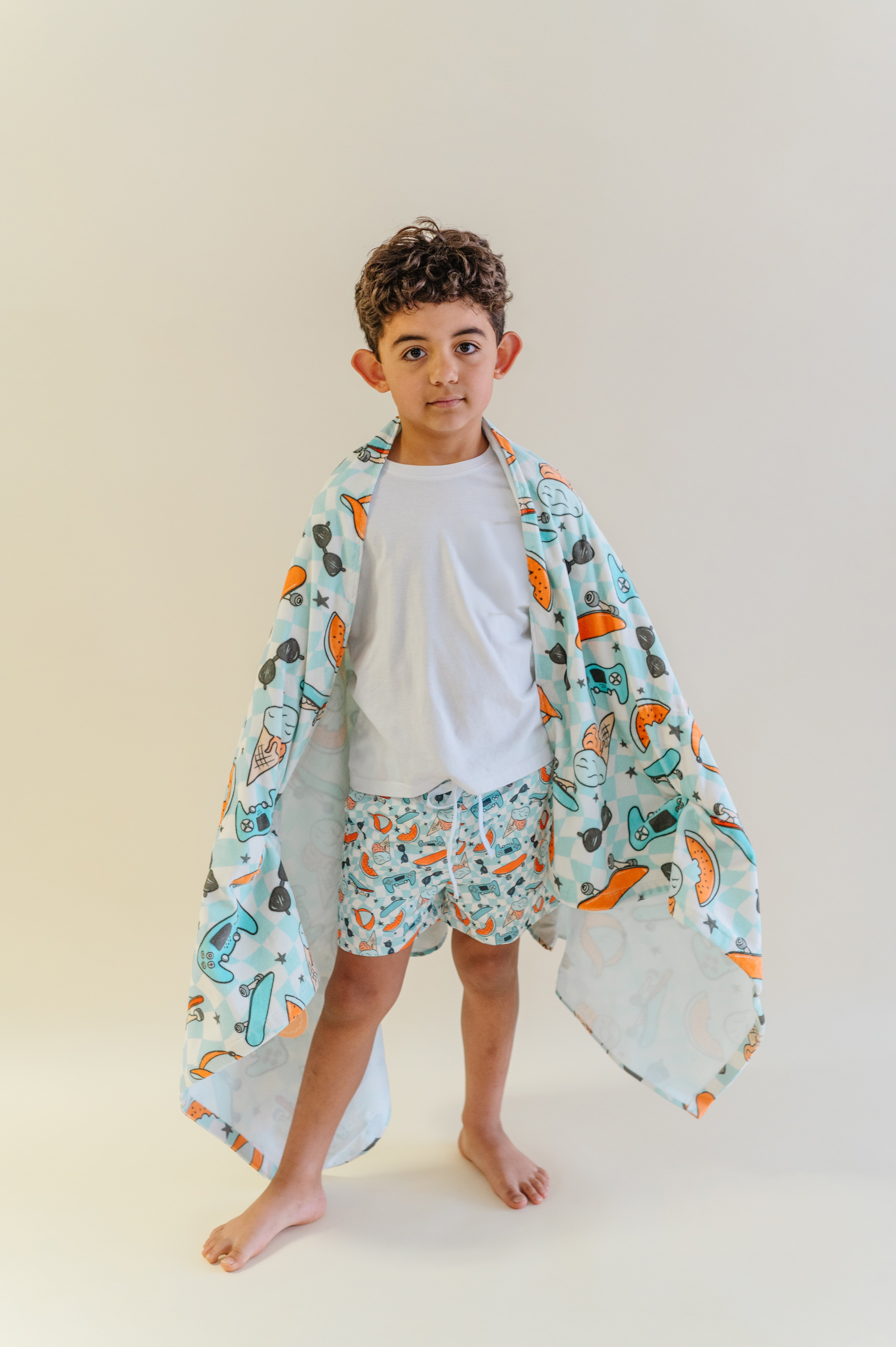 Waves + Shades Dream Swim Trunks