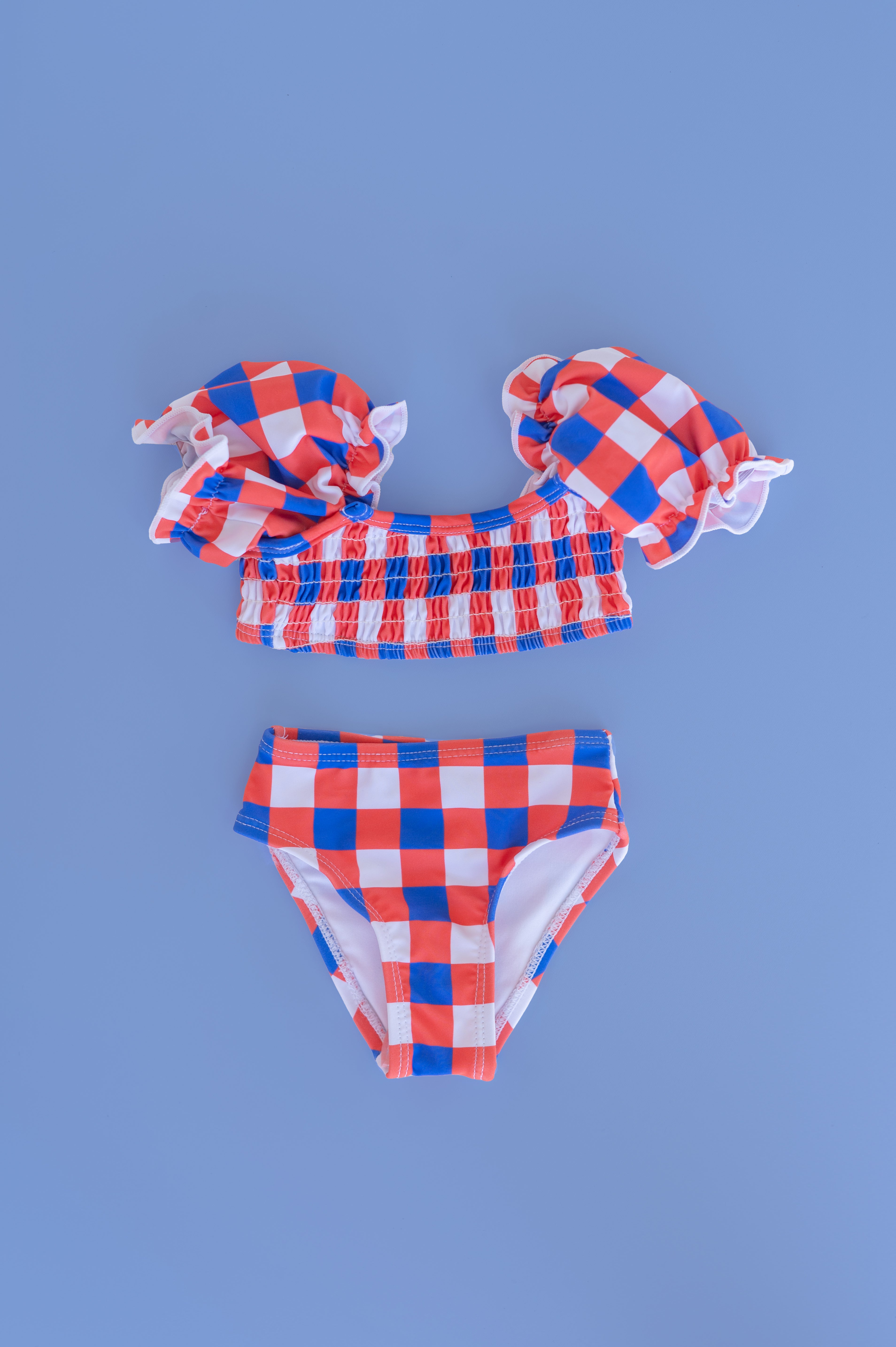 Red, White & Truman Dream Tankini Two Piece Swim Suit