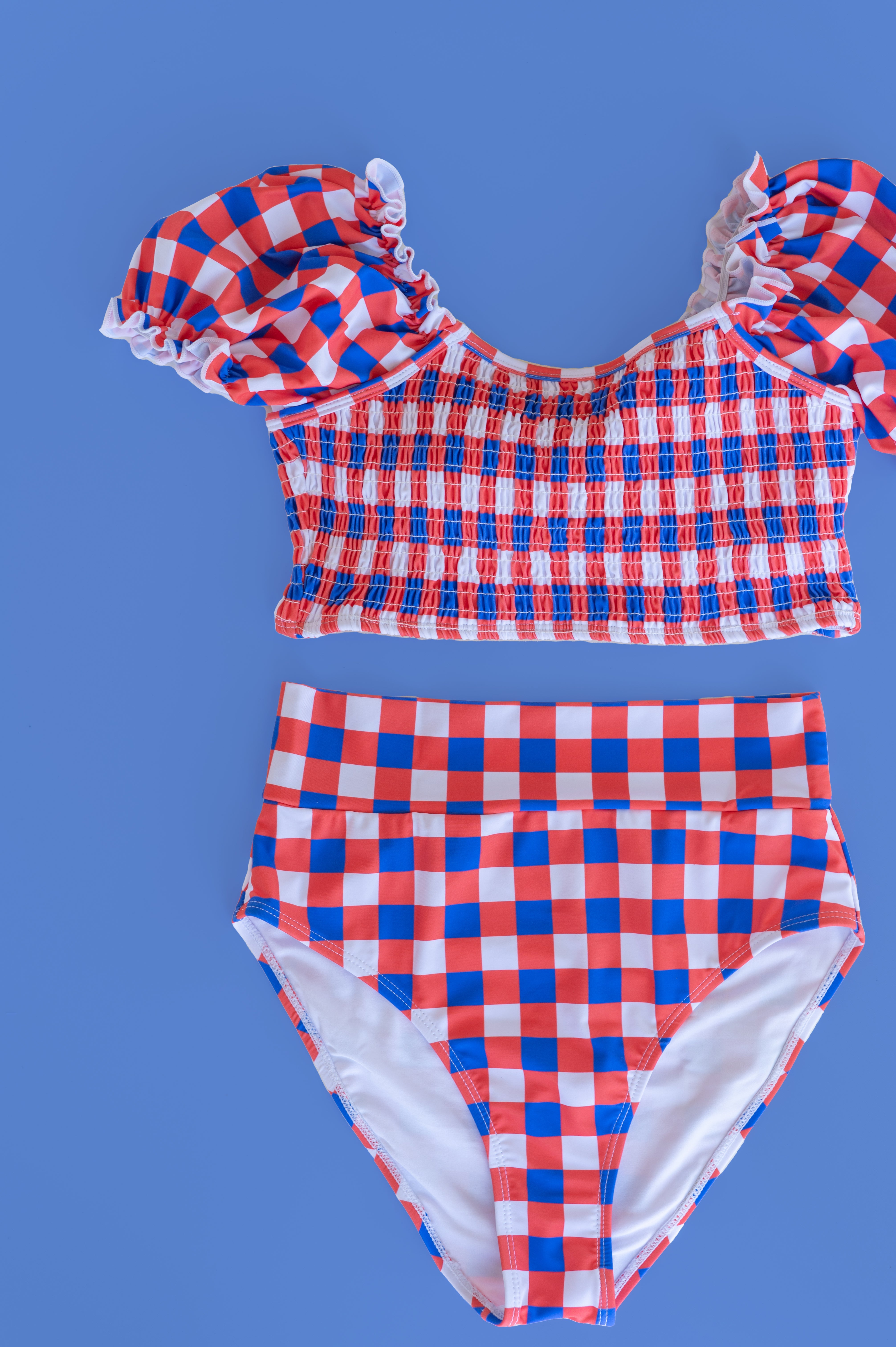 Red, White & Truman Dream Tankini Two Piece Womens Swim Suit