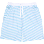 Men's Sky Blue Jersey Sleep Shorts