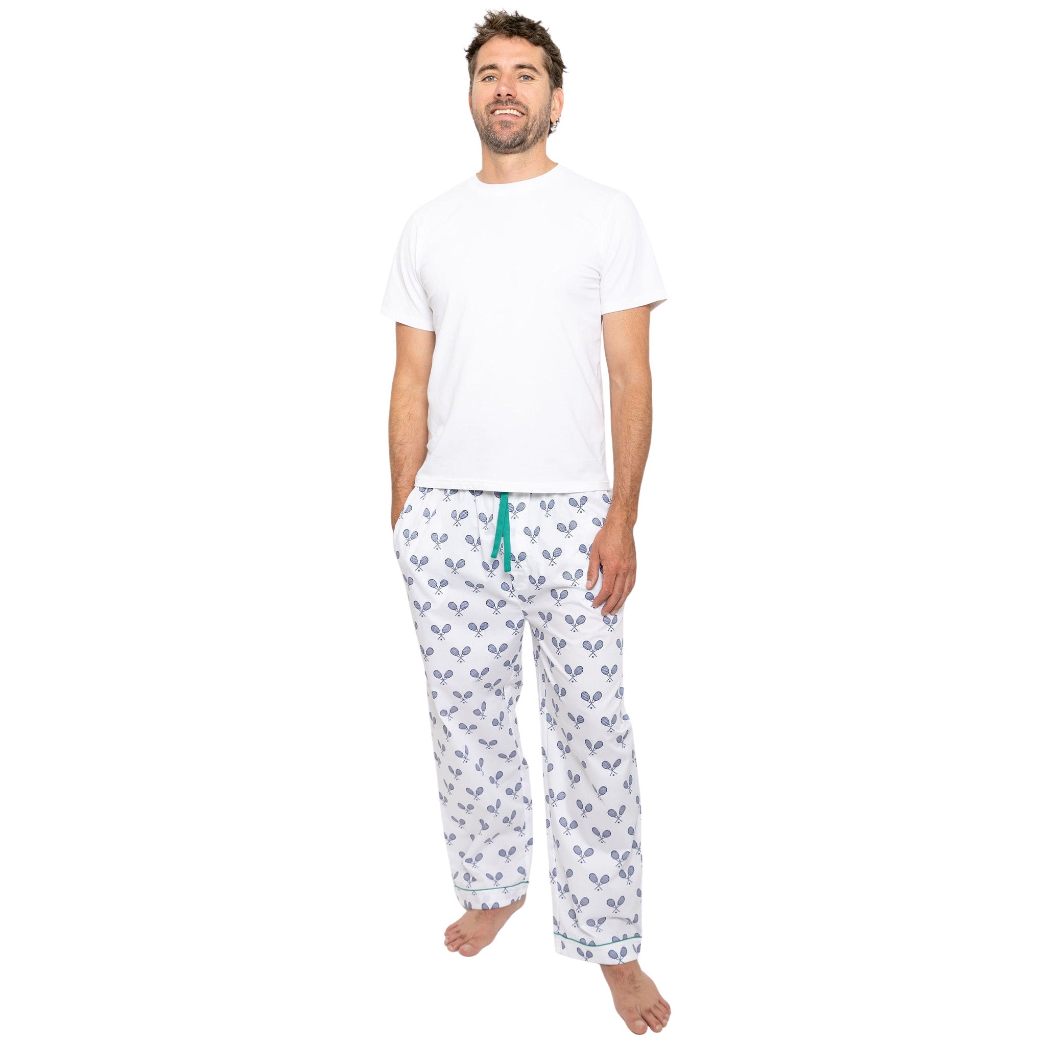 Men's Tennis Navy Pj Pants