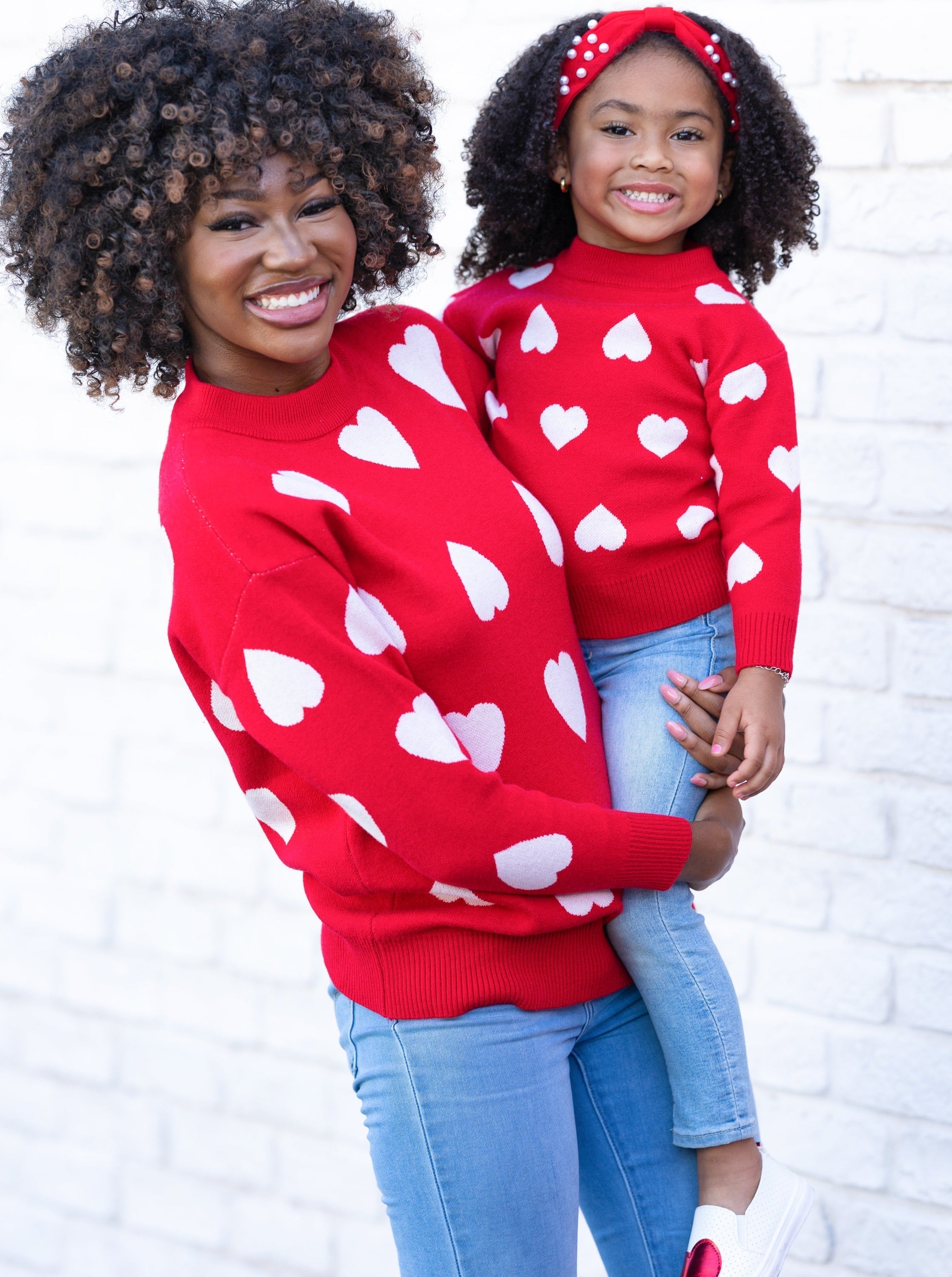 Mommy And Me All Of My Heart Sweater