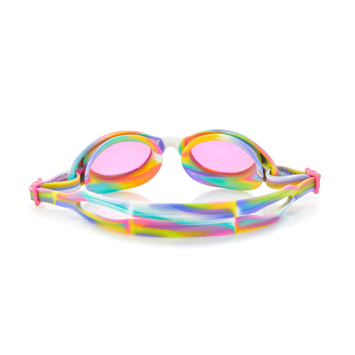 Neapolitan Swirl Taffy Girl Kids' Swim Goggles