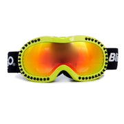 Icicle In Lime Kids' Ski Goggles