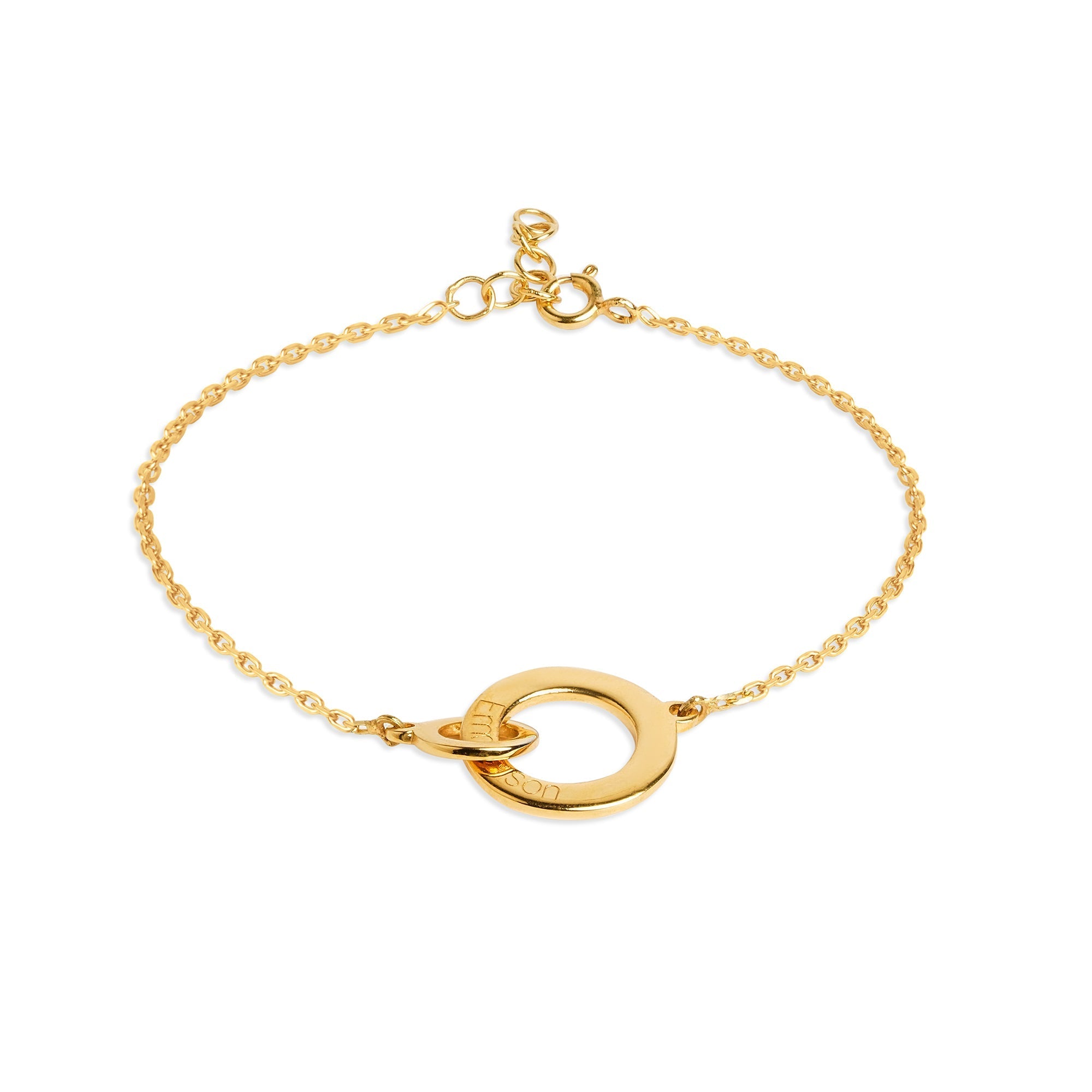 Mysha Personalized Mum And Daughter Eternal Bracelet