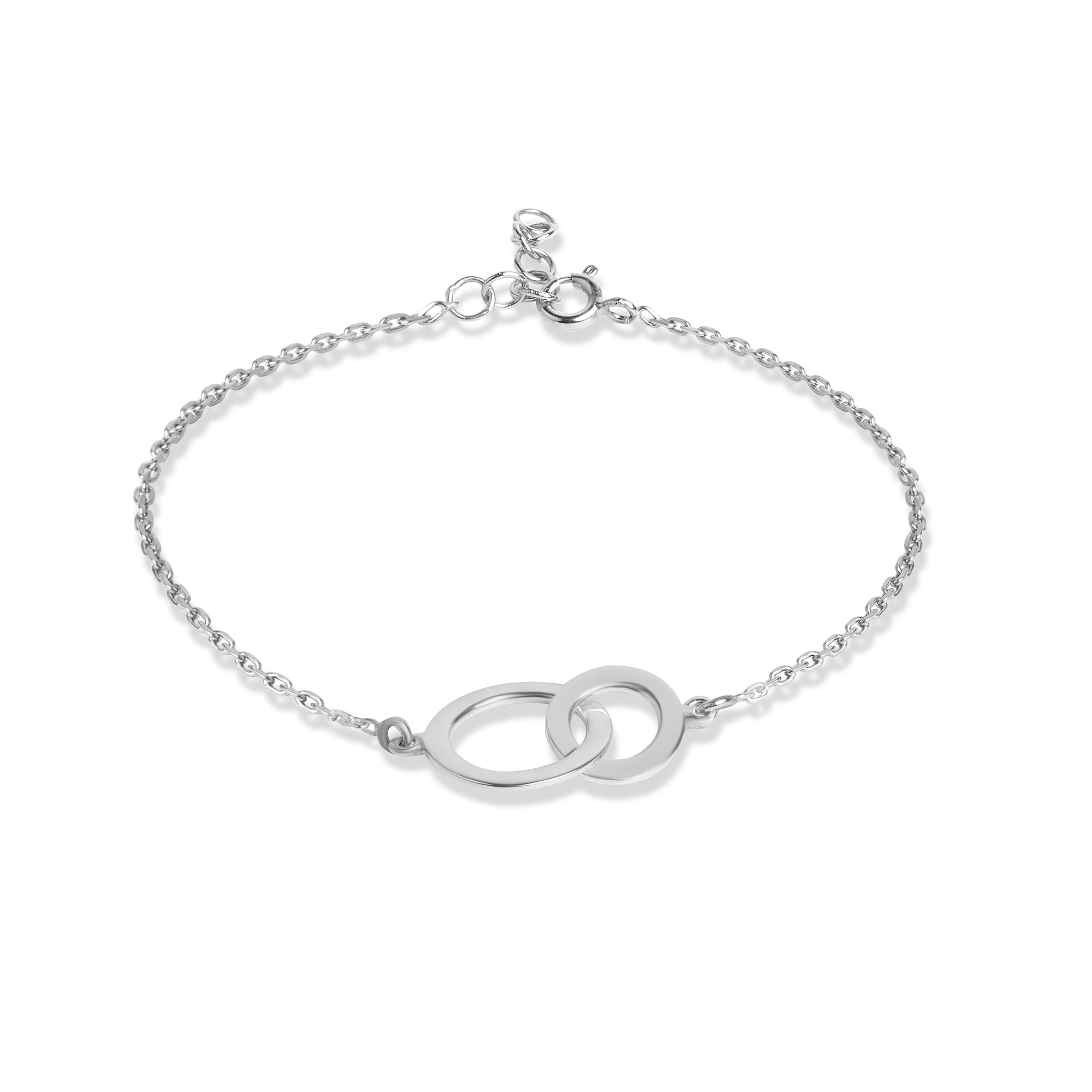 Mysha Personalized Mum And Daughter Eternal Pendant & Bracelet Set