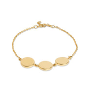 Mysha Personalized Eternal Triple Initial Circle Bracelet