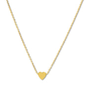 Mysha Personalized Single Serenade Initial Heart Pendant