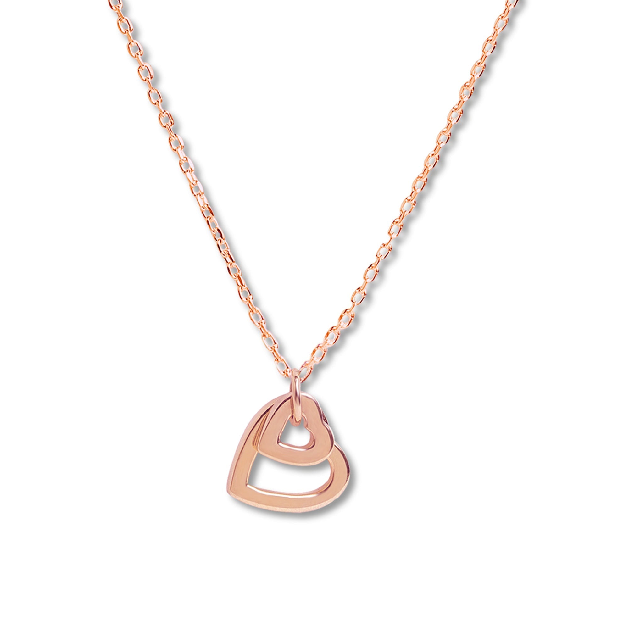 Mysha Love In Bloom Dual Heart Ring Pendant