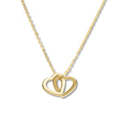 Mysha Personalized Couples Heart Pendant