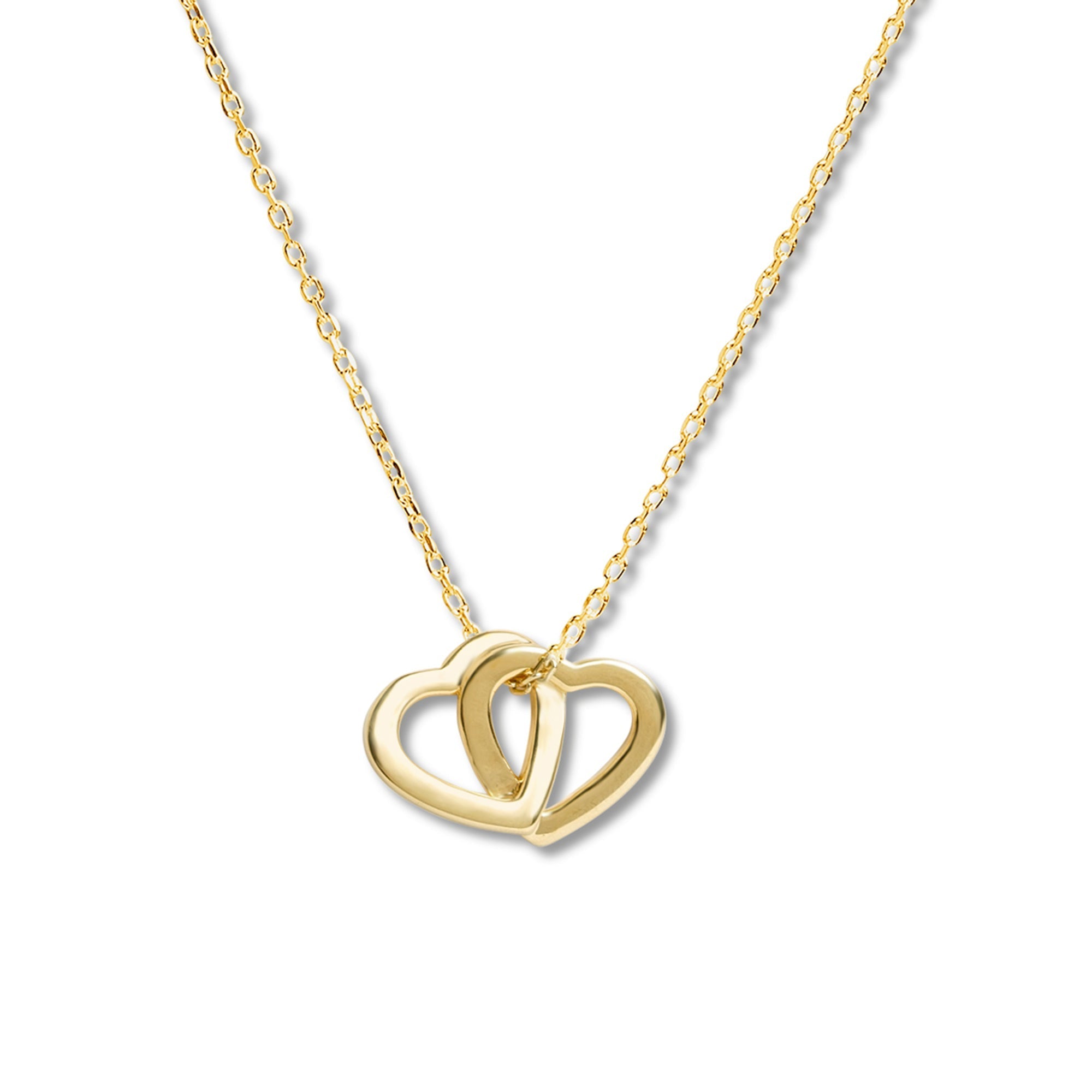 Mysha Personalized Couples Heart Pendant