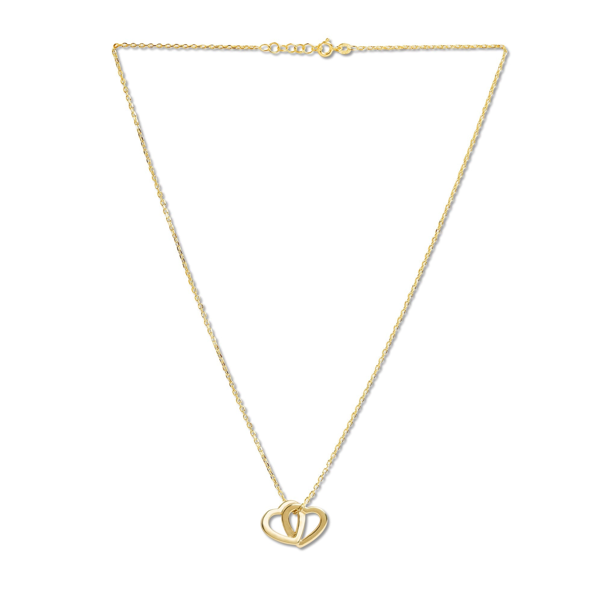 Mysha Personalized Couples Heart Pendant