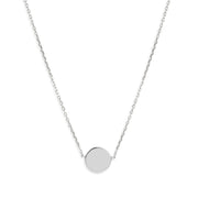 Mysha Initial Unity Circle Pendant - Single