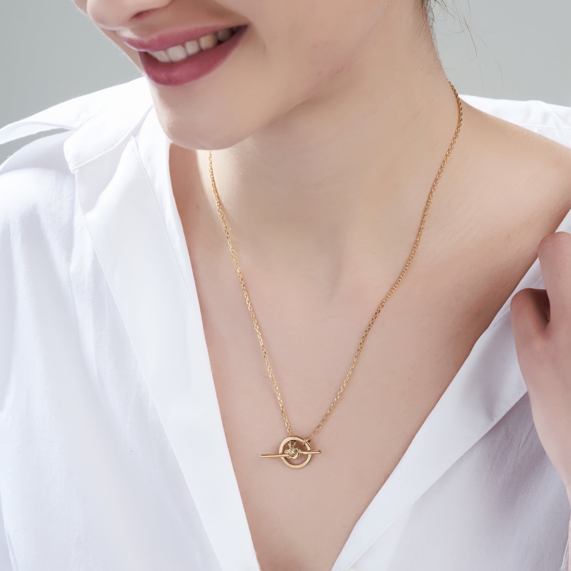 Mysha Knotted Circle Of Life Pendant