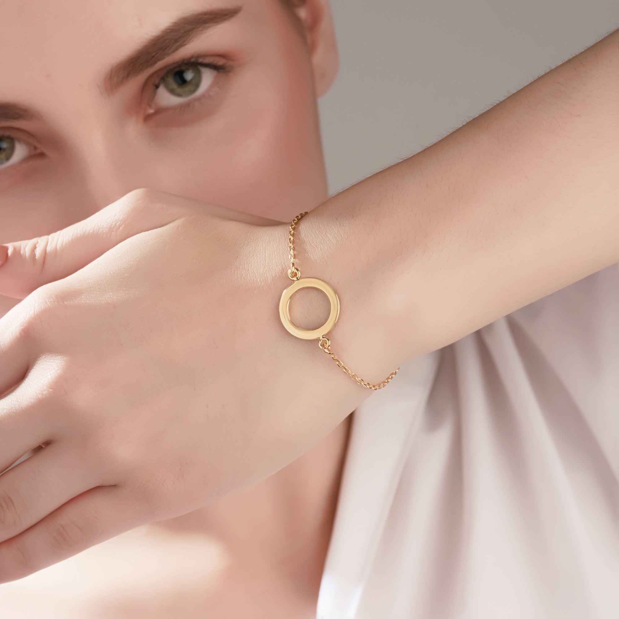 Mysha Personalized Eternal Ring Bracelet