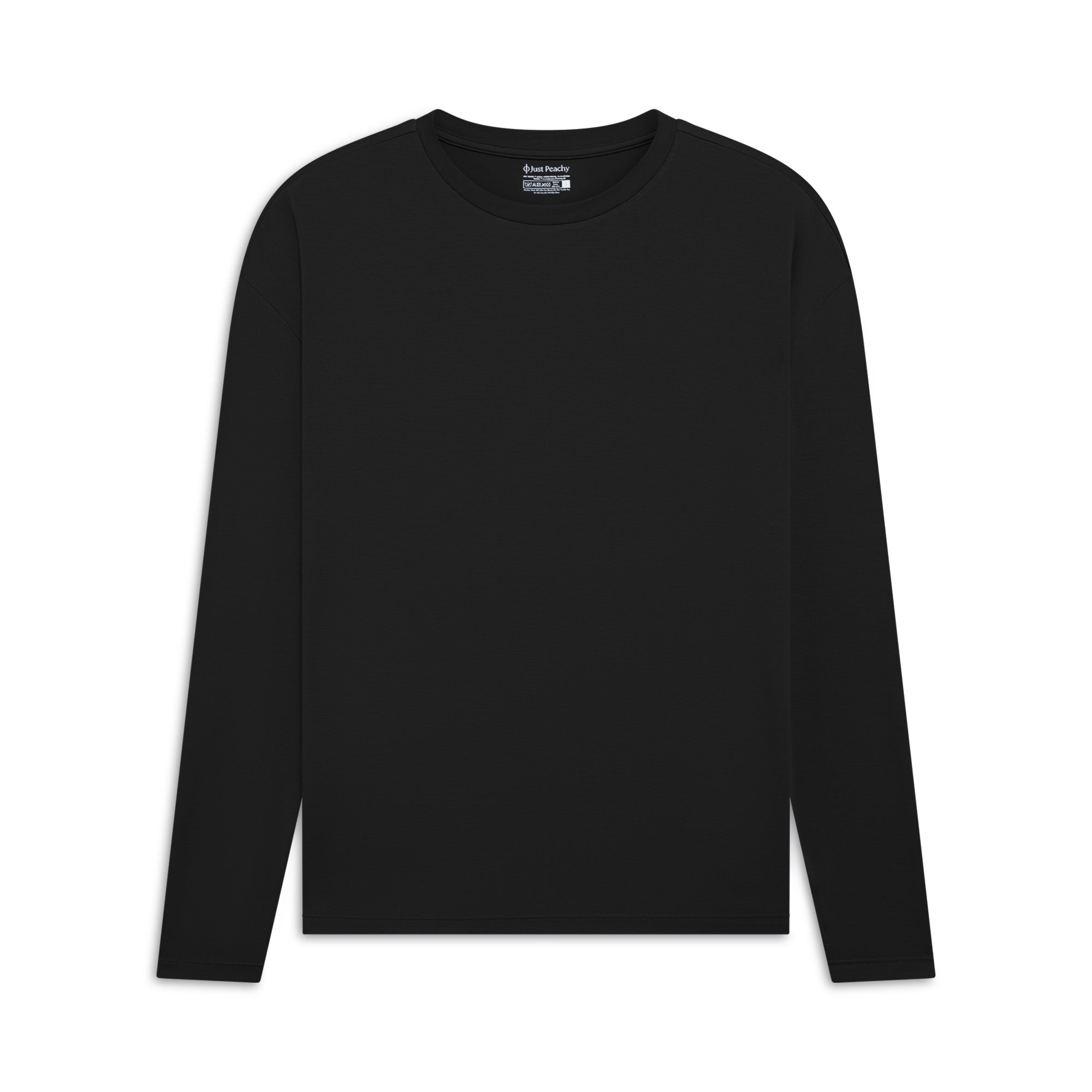 Mens Ultra Soft Tencel™ Micro Modal Long Sleeve Thumb-tee
