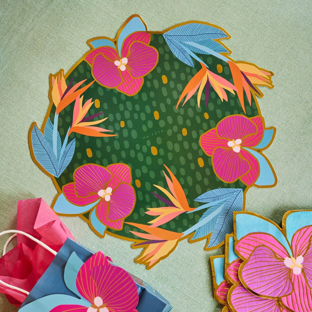 Tropical Paper Placemats (8)