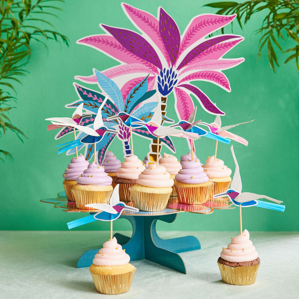 Tropical Cupcake Toppers (16)