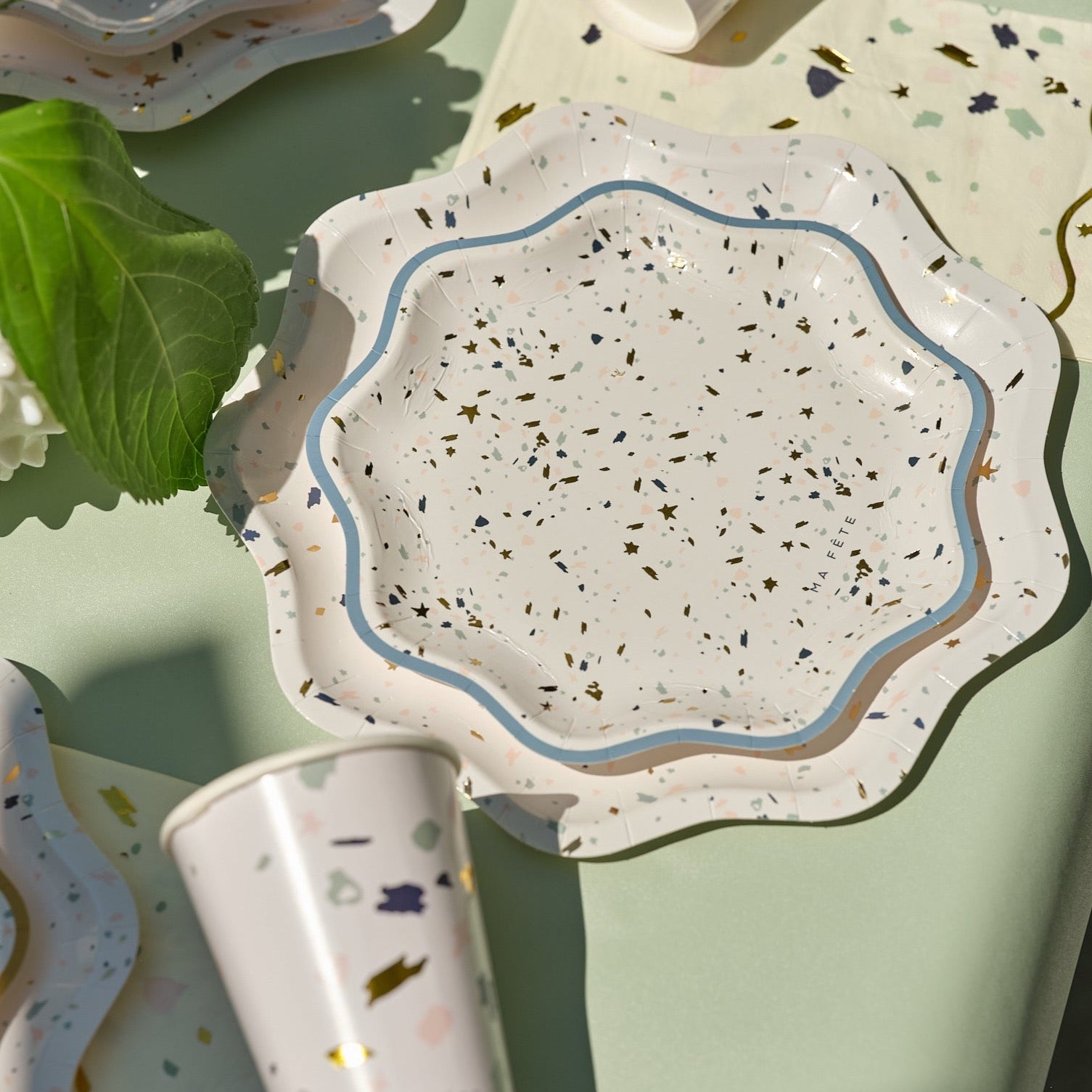 Terrazzo Dessert Plates (8)