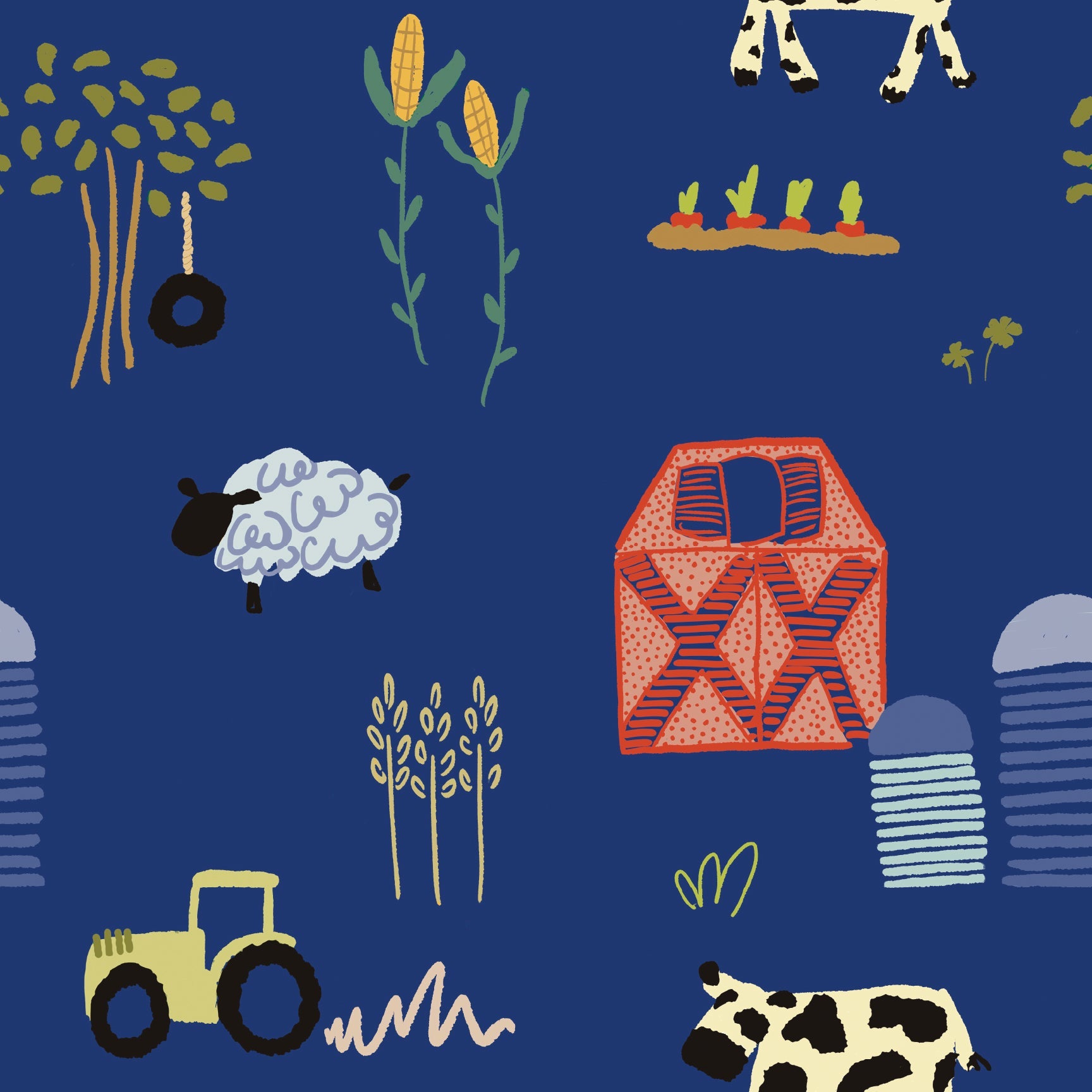 Macdonald Wallpaper By Grumble Co. Designs