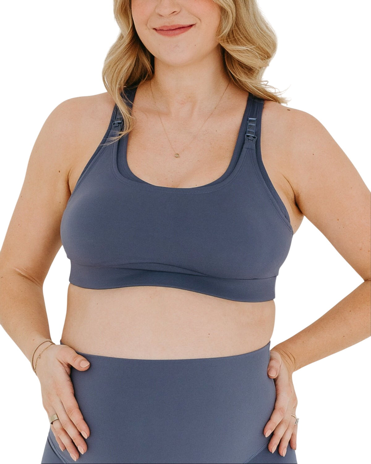 Axk Core Full Support Nursing Bra - Blue