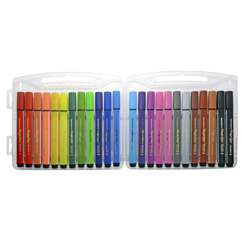 Triangular Magic Stix Markers, 24 Pack, Last 7 Days No Cap!
