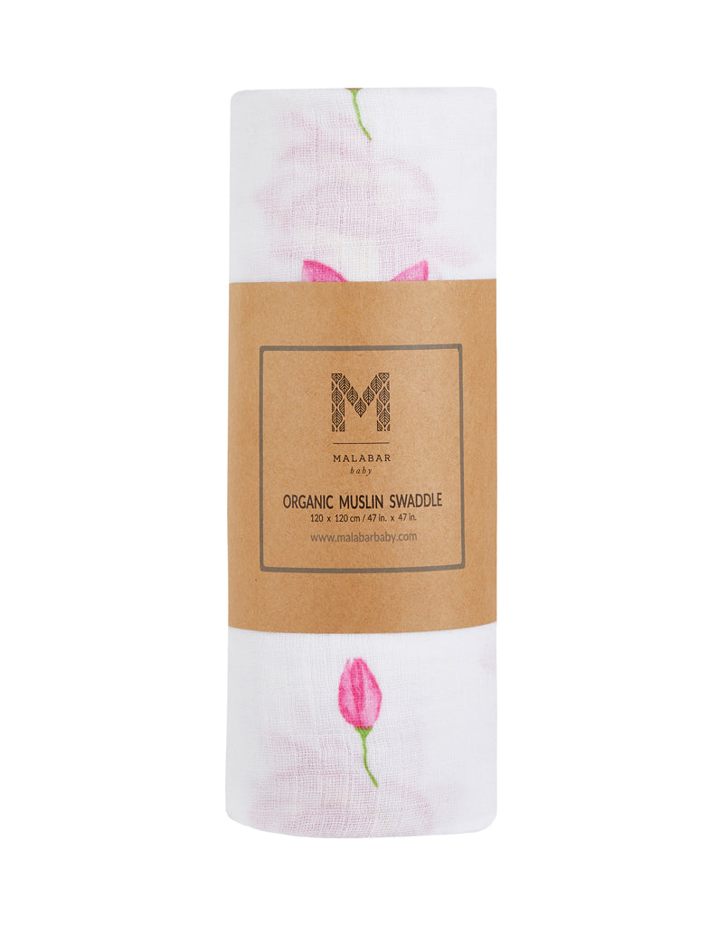 ORGANIC SWADDLE - MAGICAL LOTUS