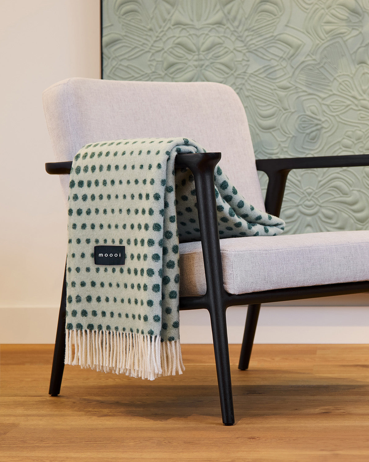 Blanket Moooi Blooming Seadragon Sage
