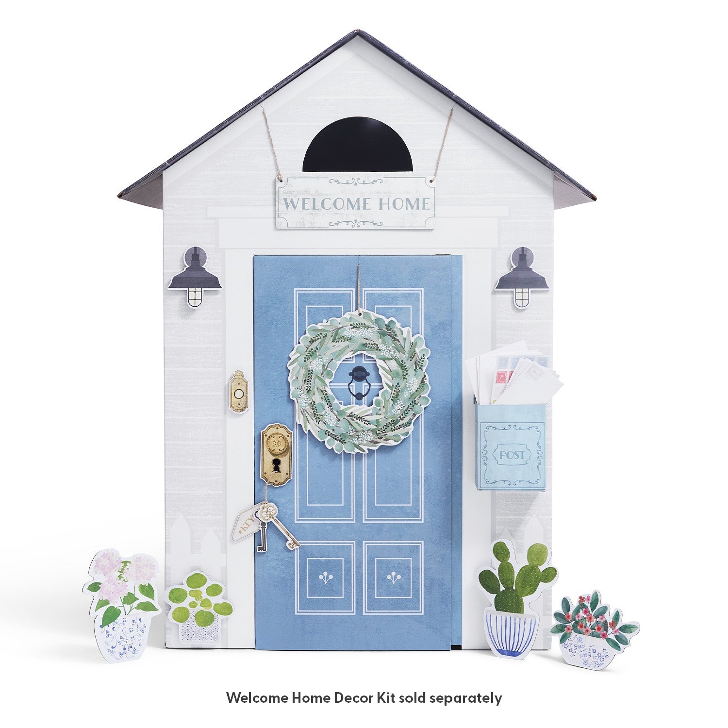 Cottage Cardboard Playhouse