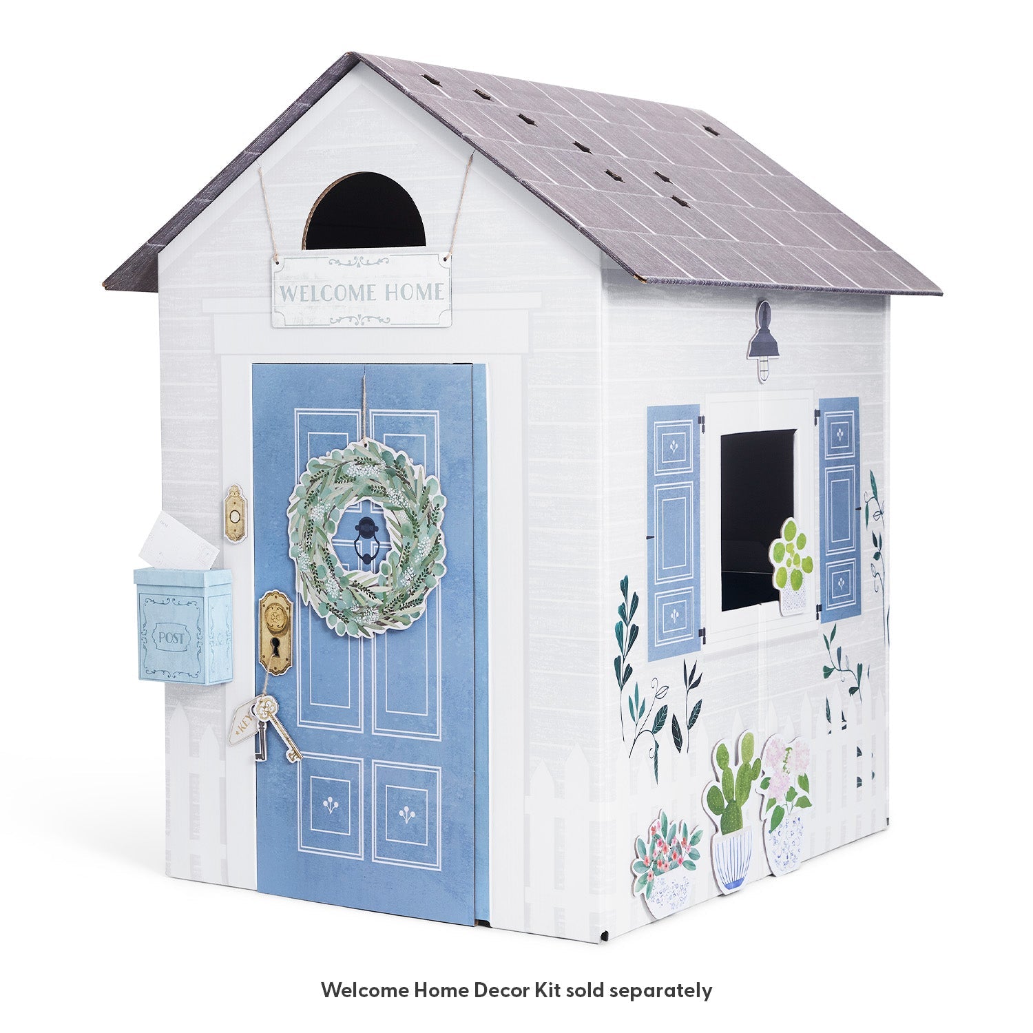 Cottage Cardboard Playhouse