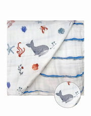 ORGANIC SNUG BLANKET - SARDINIAN SUMMER