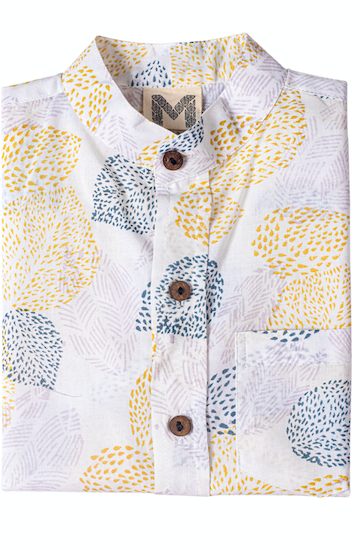 Block Printed Shirts for Boys