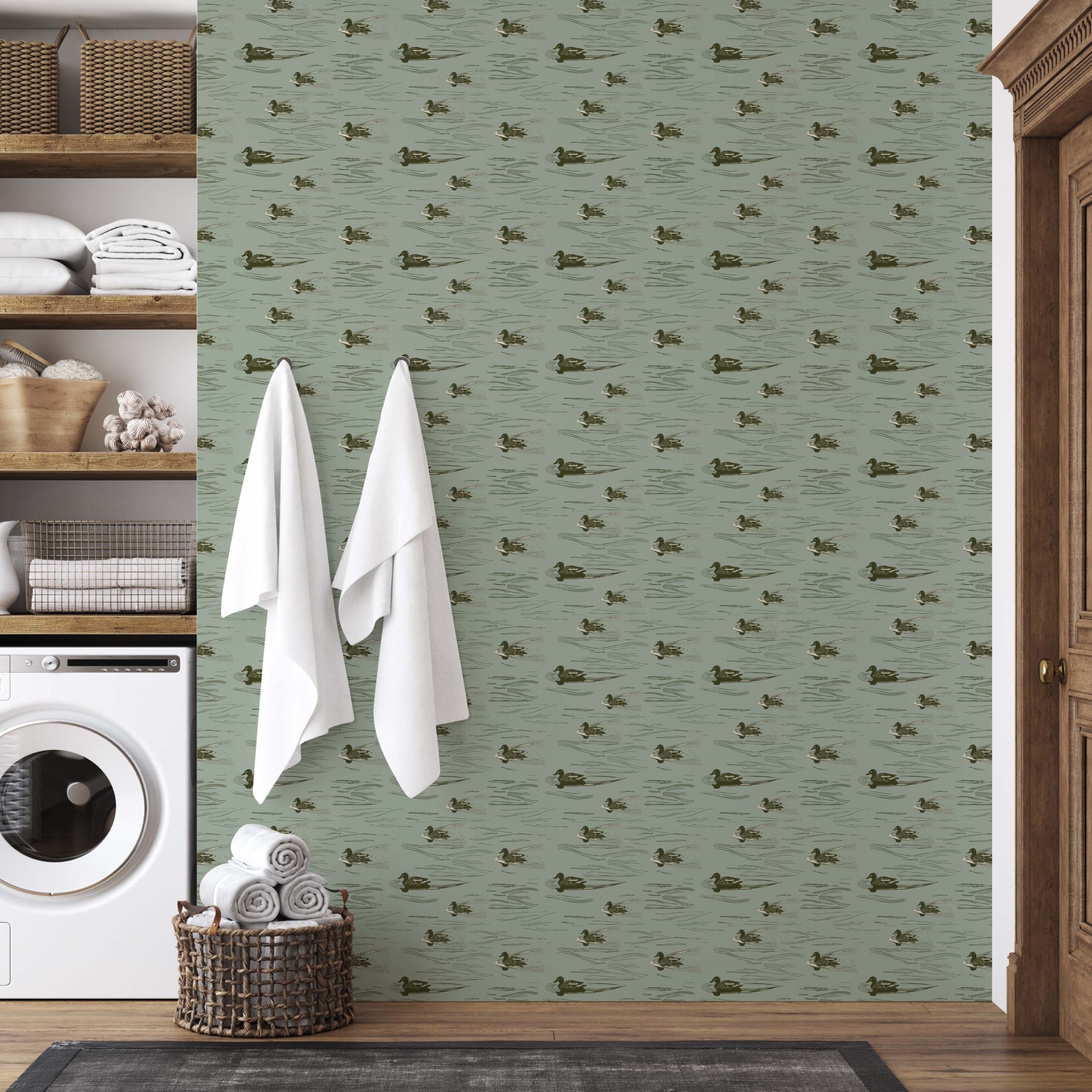 Mallard Wallpaper By Cassandra Zaniboni