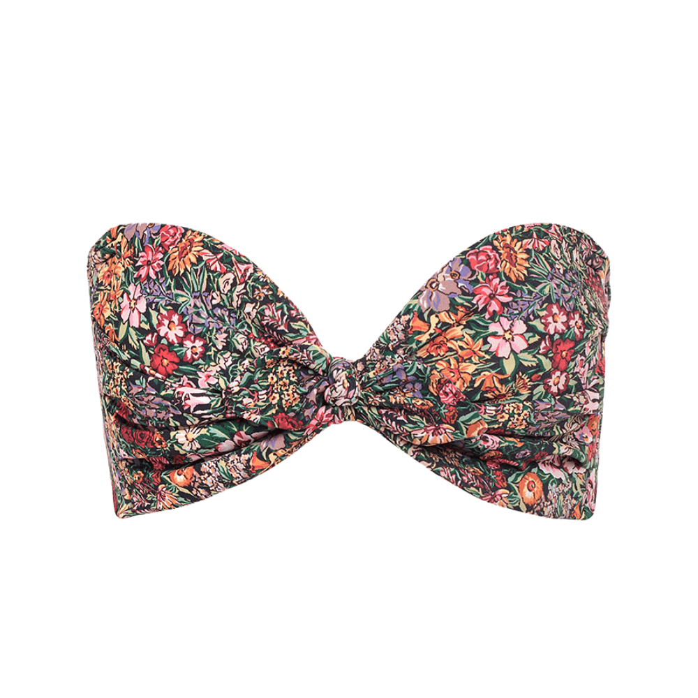 Mara Floral Cabana (w/ Trim) Bikini Top