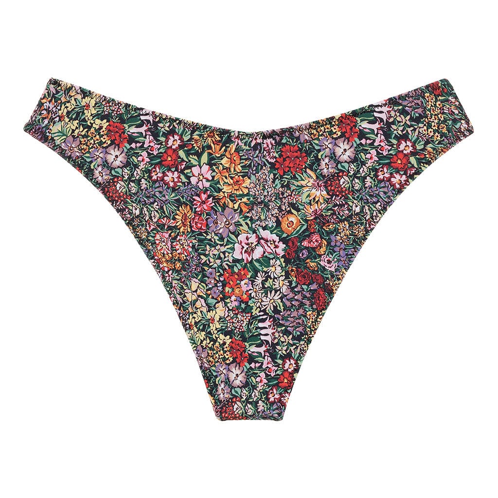 Mara Floral Lulu (zig-zag Stitch) Bikini Bottom