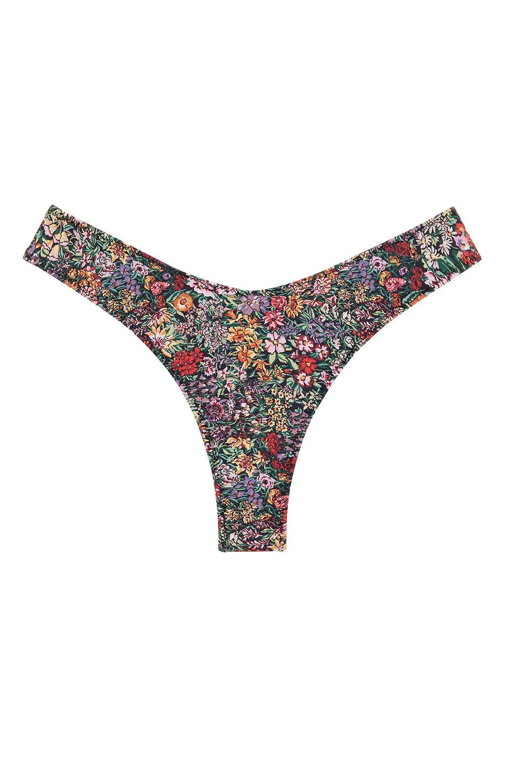 Mara Floral Lulu (zig-zag Stitch) Bikini Bottom