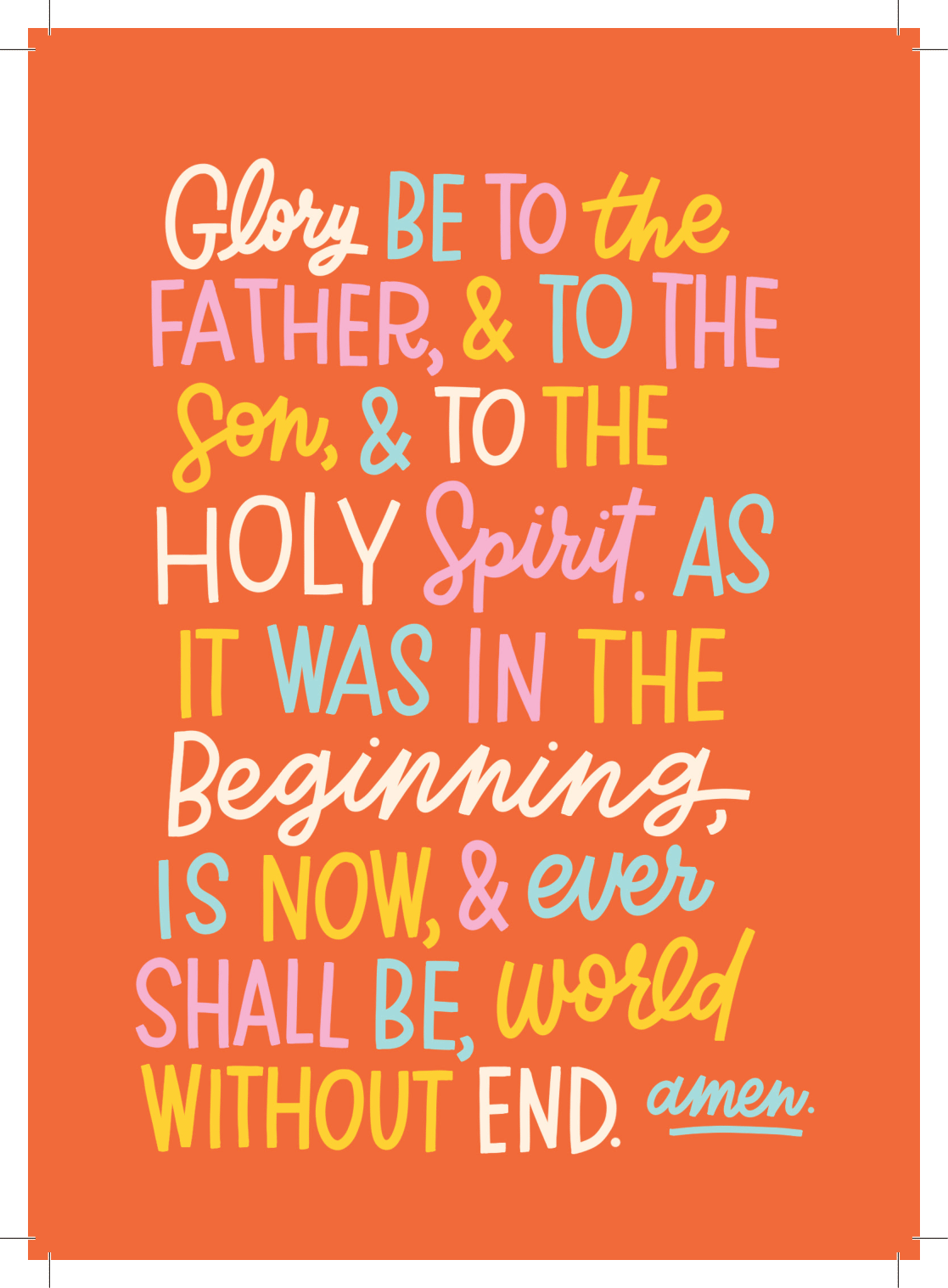 Mystery Prayer Art Print Pack (set Of 6)