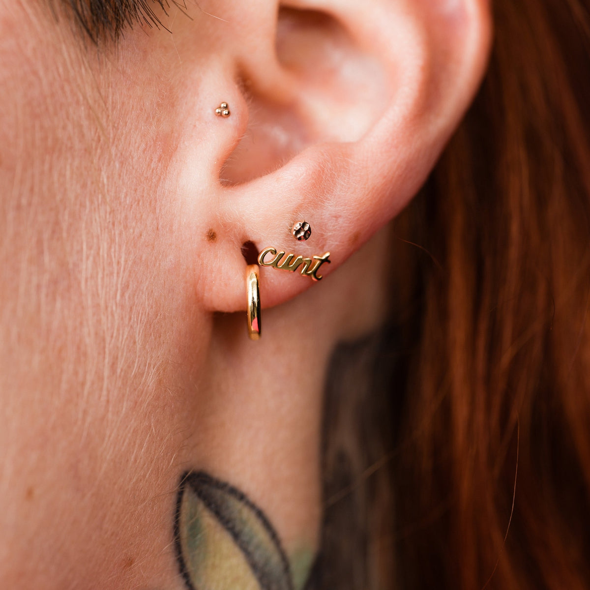 Margot Huggie Hoops