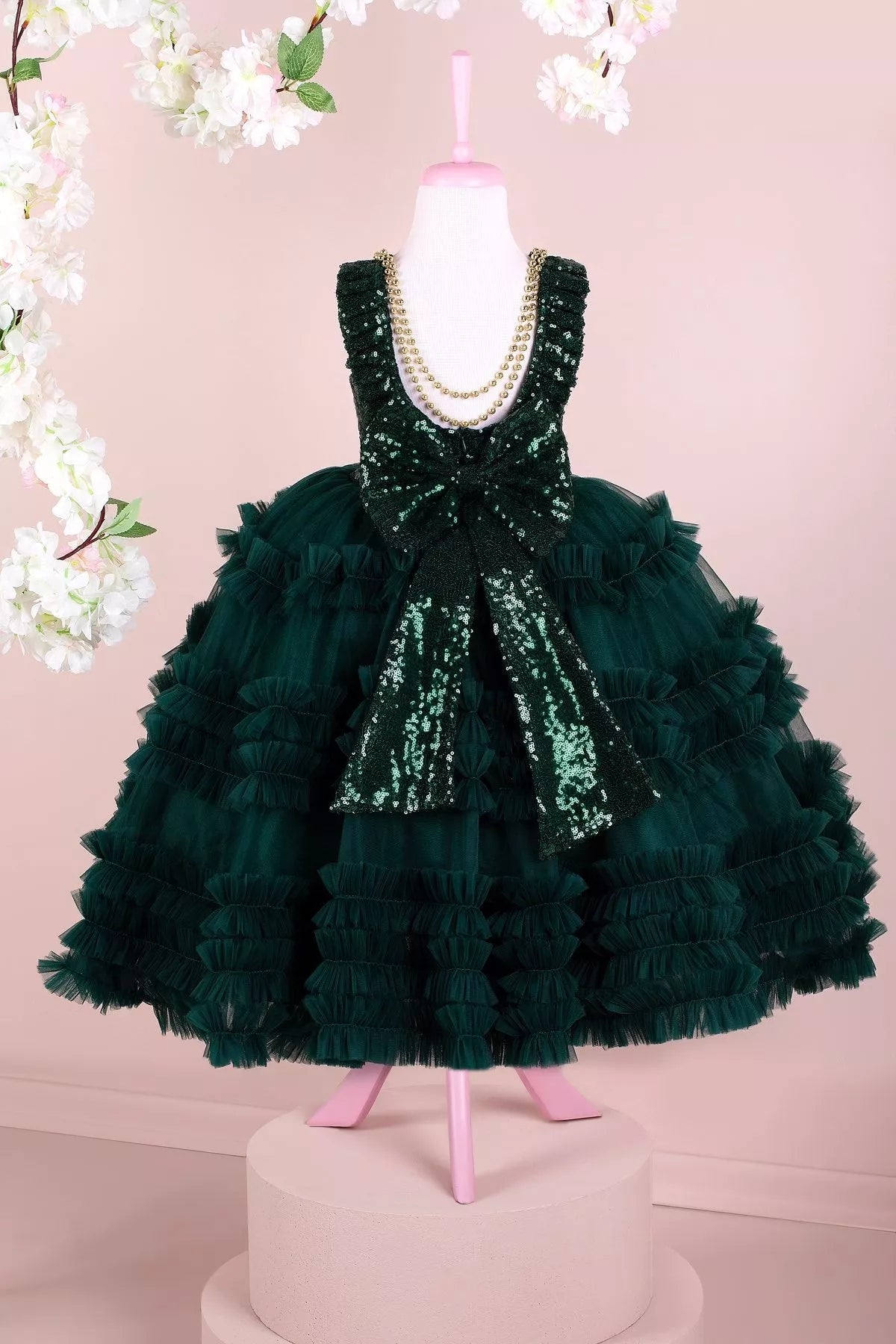 Marilyn Emerald Party Dress