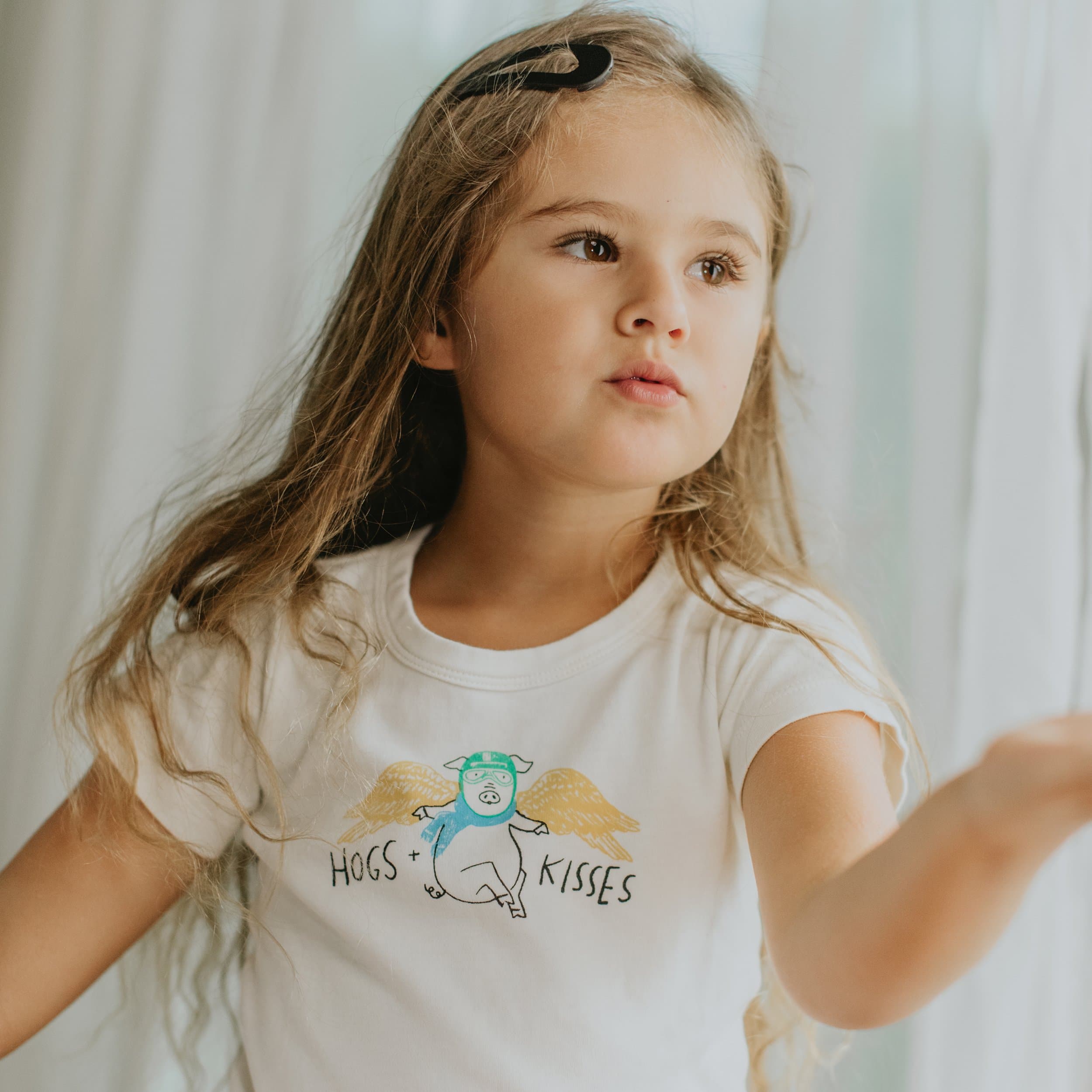 Short Sleeve Pajama Set | Hogs And Kisses