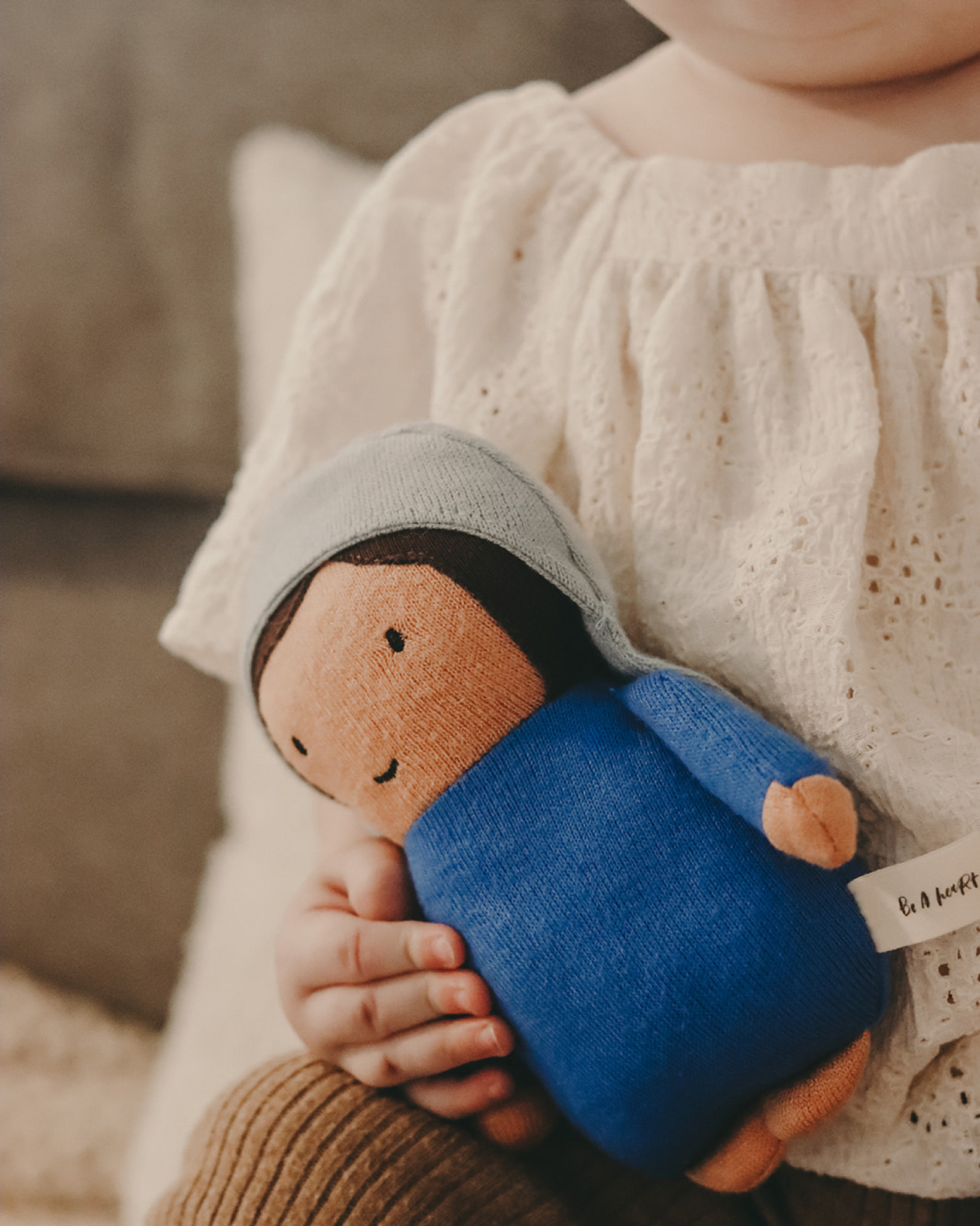 Mary Plush Rattle Doll