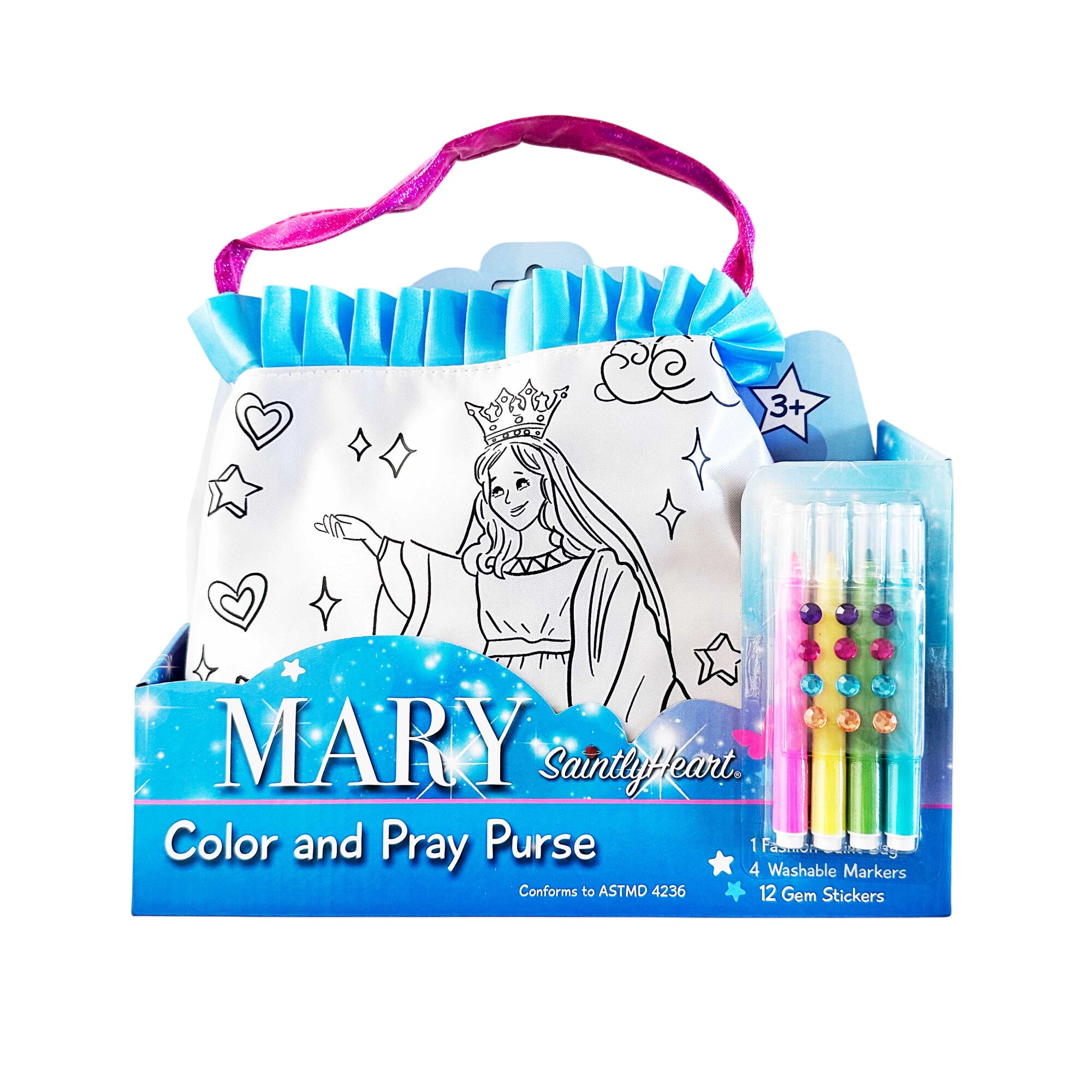 The Color And Pray Purse: Mary