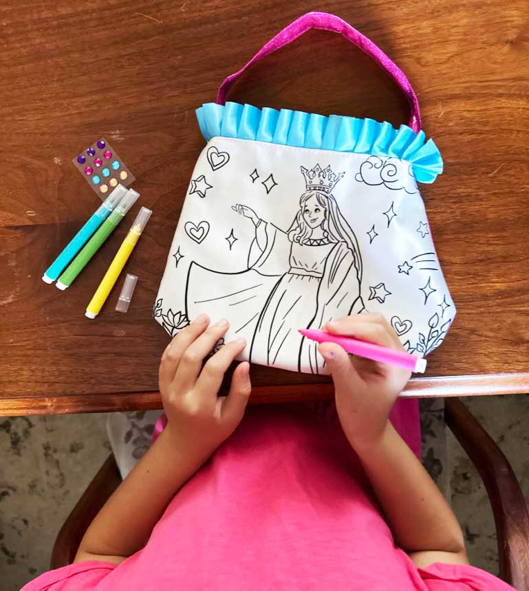 The Color And Pray Purse: Mary