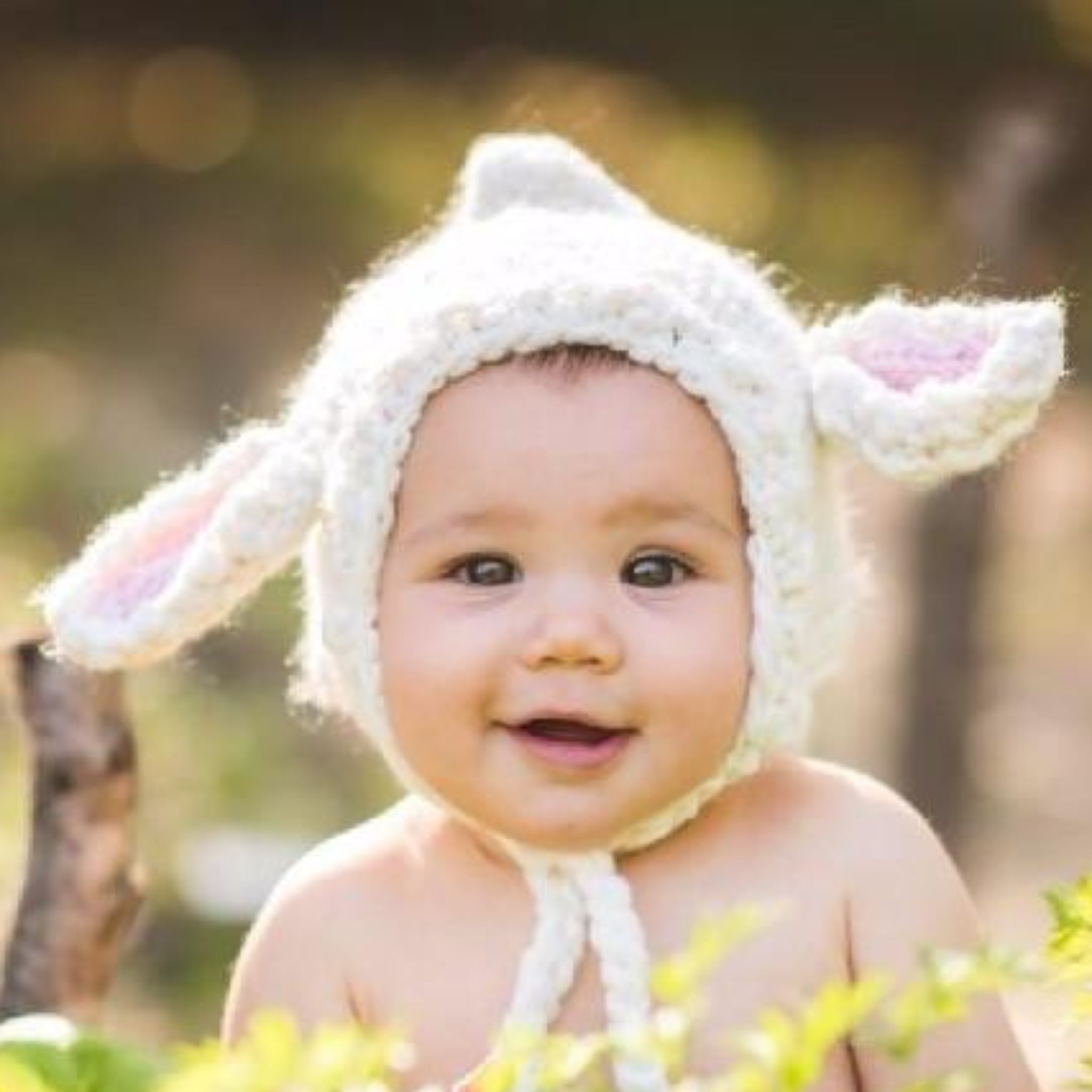 Mary Lamb Knit Hat