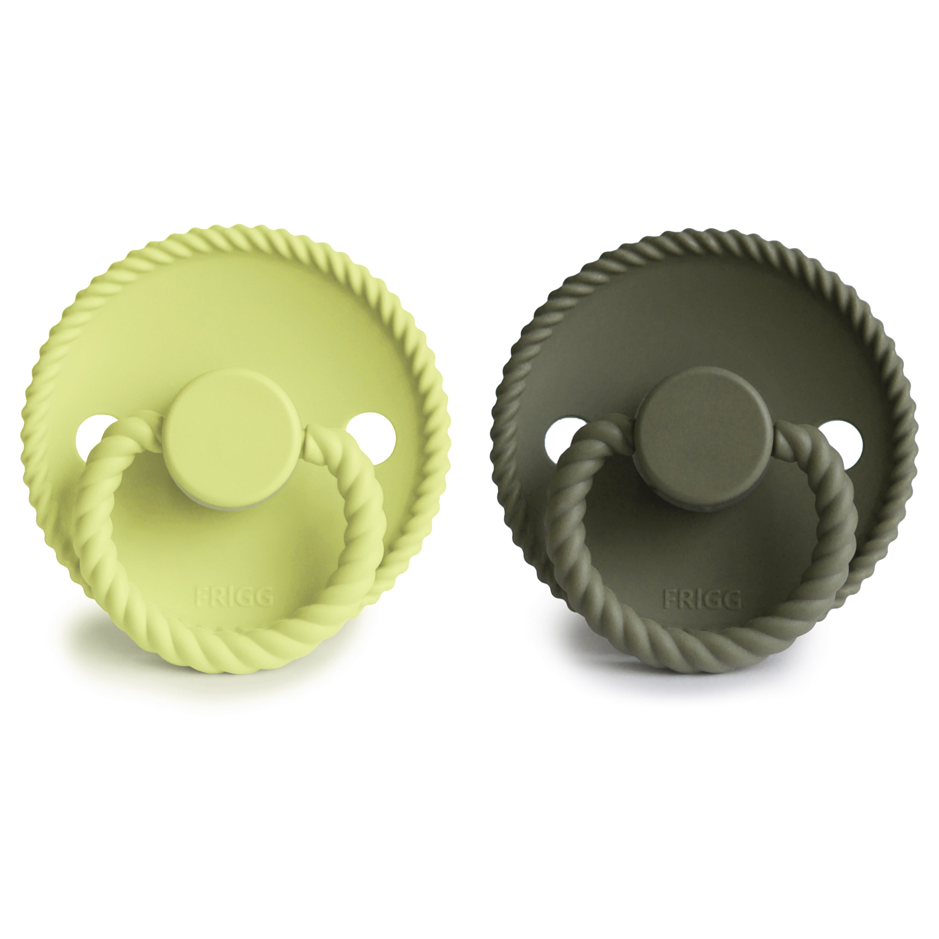 Frigg Rope Silicone Pacifier 2-pack